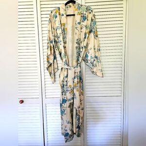 Vintage Japanese silk kimono